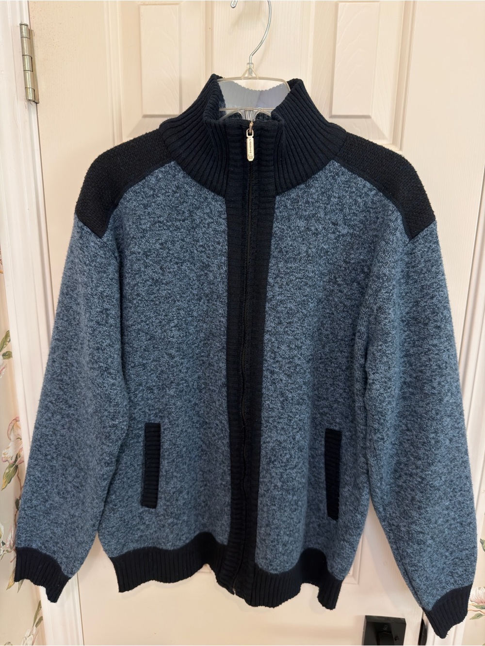 Yeokou Thick Knitted Cardigan Zip Sweater